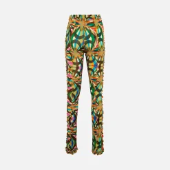 Shop Siedres Mult Knit Pants Kaleidoscope