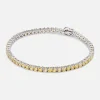 Clearance Hatton Labs Multi Tennis Bracelet Silver / Yellow