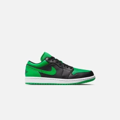 Store Jordan Nike Air1 Low Black / Lucky Green / White