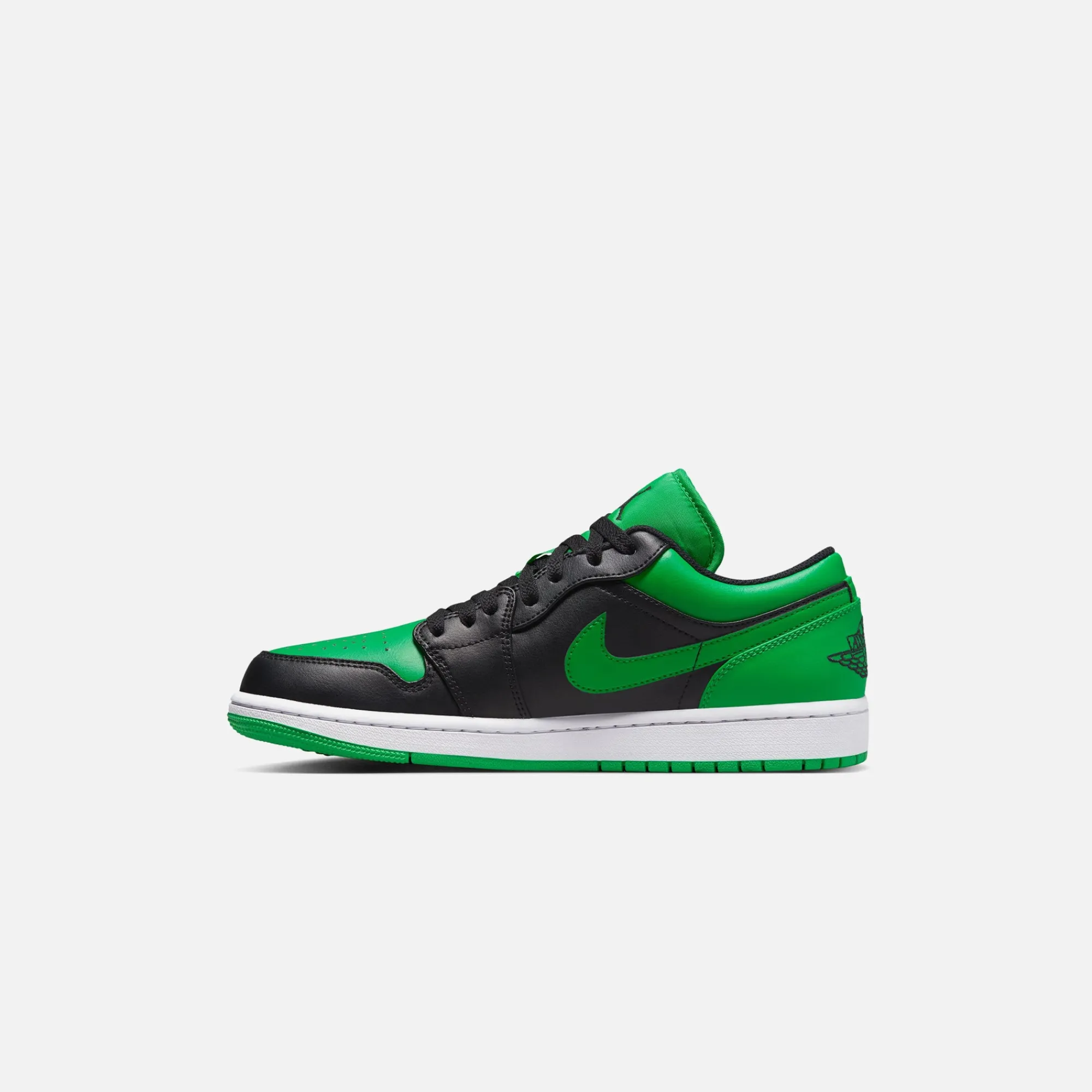 Store Jordan Nike Air1 Low Black / Lucky Green / White