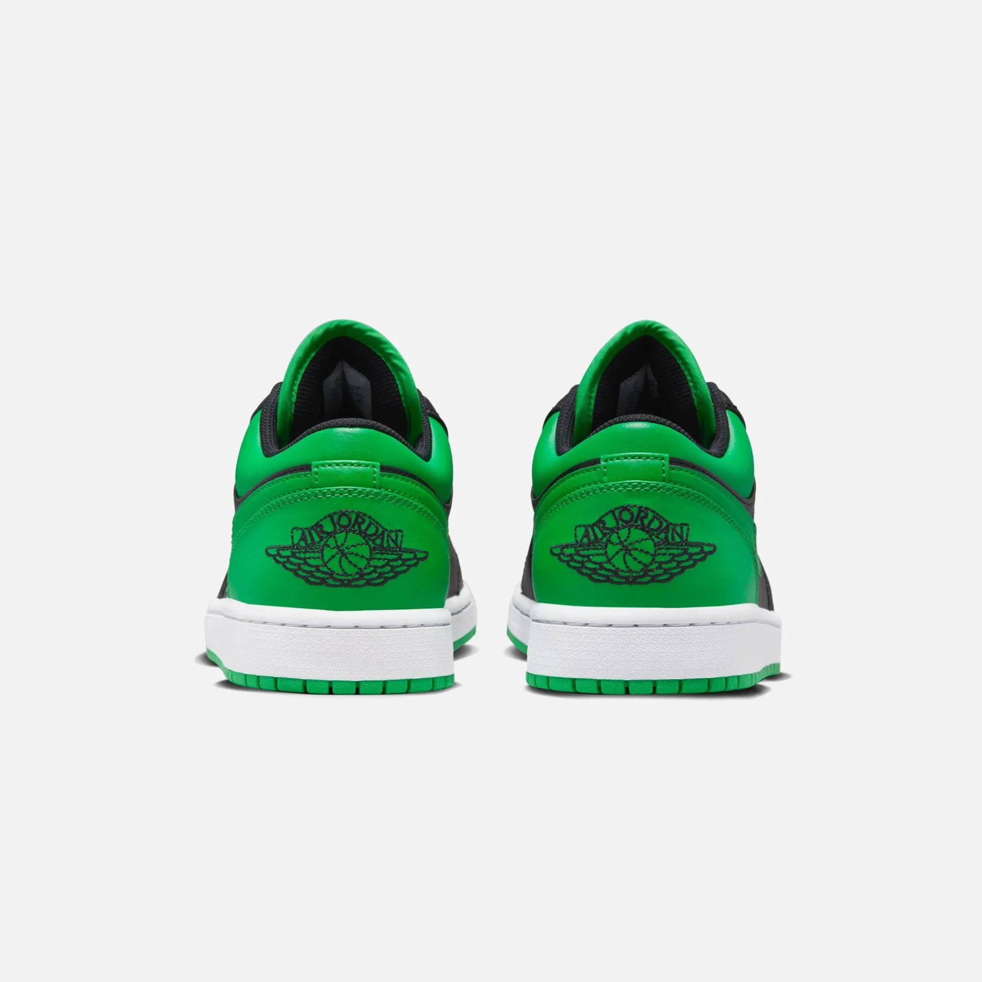 Store Jordan Nike Air1 Low Black / Lucky Green / White