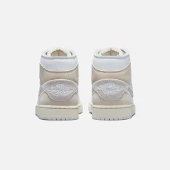 Discount Jordan Nike Air1 Mid Se White / Tech Grey / Sail / Light Orewood Brown