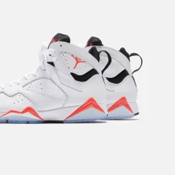 Outlet Jordan Nike Air7 Retro White / Infrared