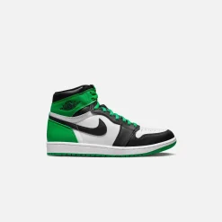 New Jordan Nike Air1 Retro High Og Rmstd Lucky Green / Black