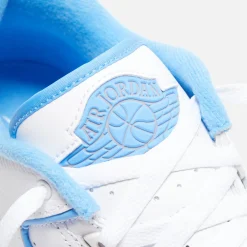 Shop Jordan Nike Air2 Retro Low White / University Blue / Cement Grey