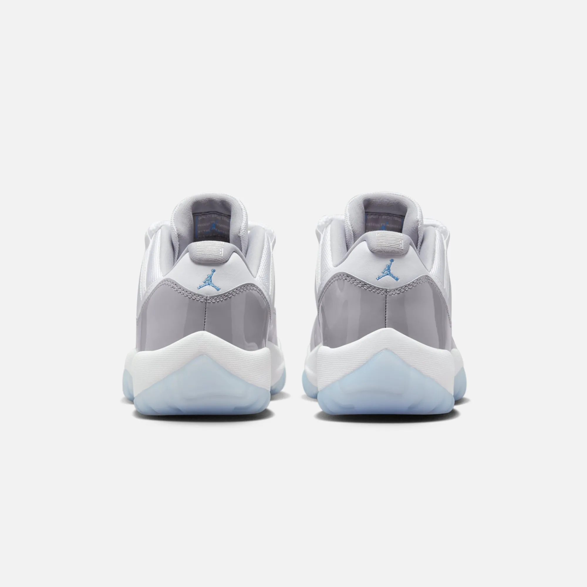 Best Jordan Nike Air11 Retro Low Cement Grey White / Cement Grey / University Blue