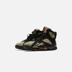 Cheap Jordan Nike Air7 Retro Se Black / Cherrywood Red / Neutral Olive / Chutney