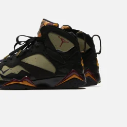 Cheap Jordan Nike Air7 Retro Se Black / Cherrywood Red / Neutral Olive / Chutney