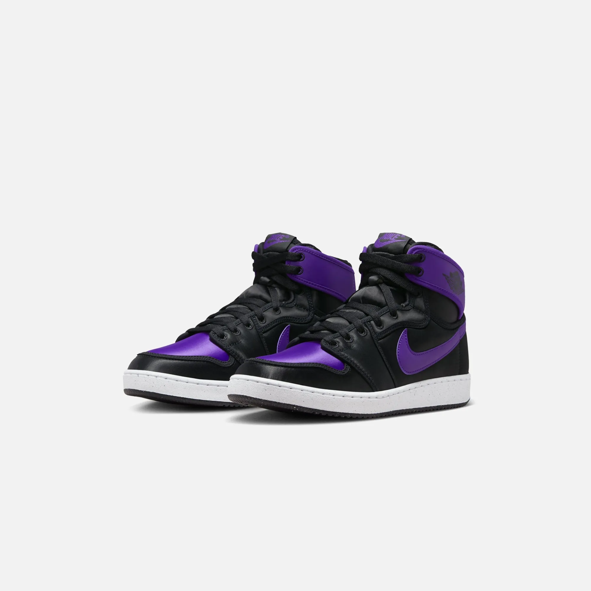 Hot Jordan Nike Airajko 1 Black / Field Purple White