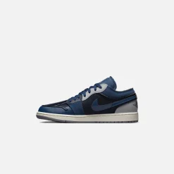 Outlet Jordan Nike Airgrade School 1 Low Se Craft Obsidian / Ashen Slate