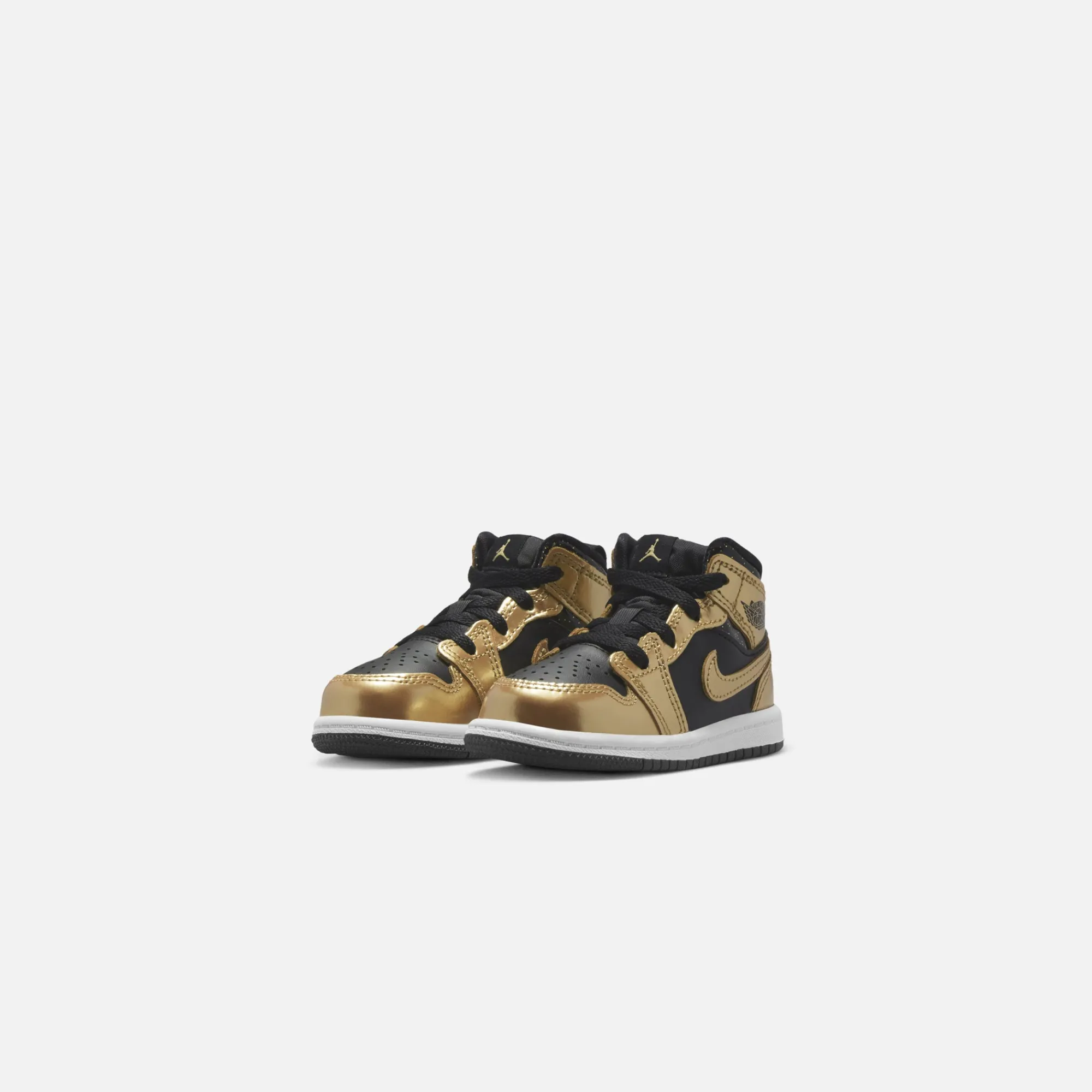 Sale Jordan Nike Airtoddler 1 Mid Se Black / Metallic Gold / White