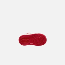 Fashion Jordan Nike Airtoddler 1 Mid Ss White / University Red