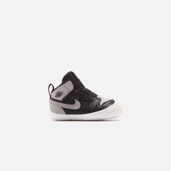 Flash Sale Jordan Nike Crib Air1 Black / Neck Gray / White