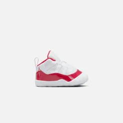 Shop Jordan Nike Crib Air11 Retro University Red