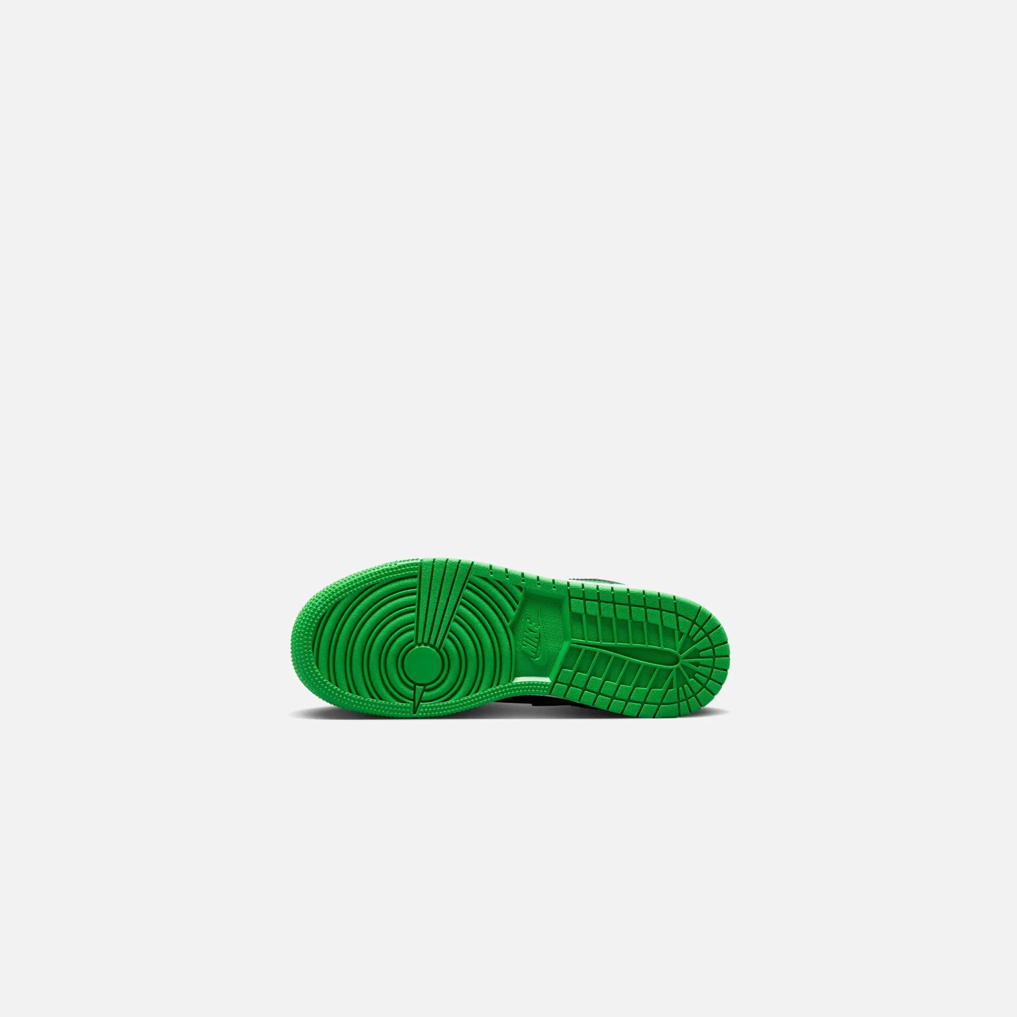 Discount Jordan Nike Grade School Air1 Low Black / Lucky Green / White
