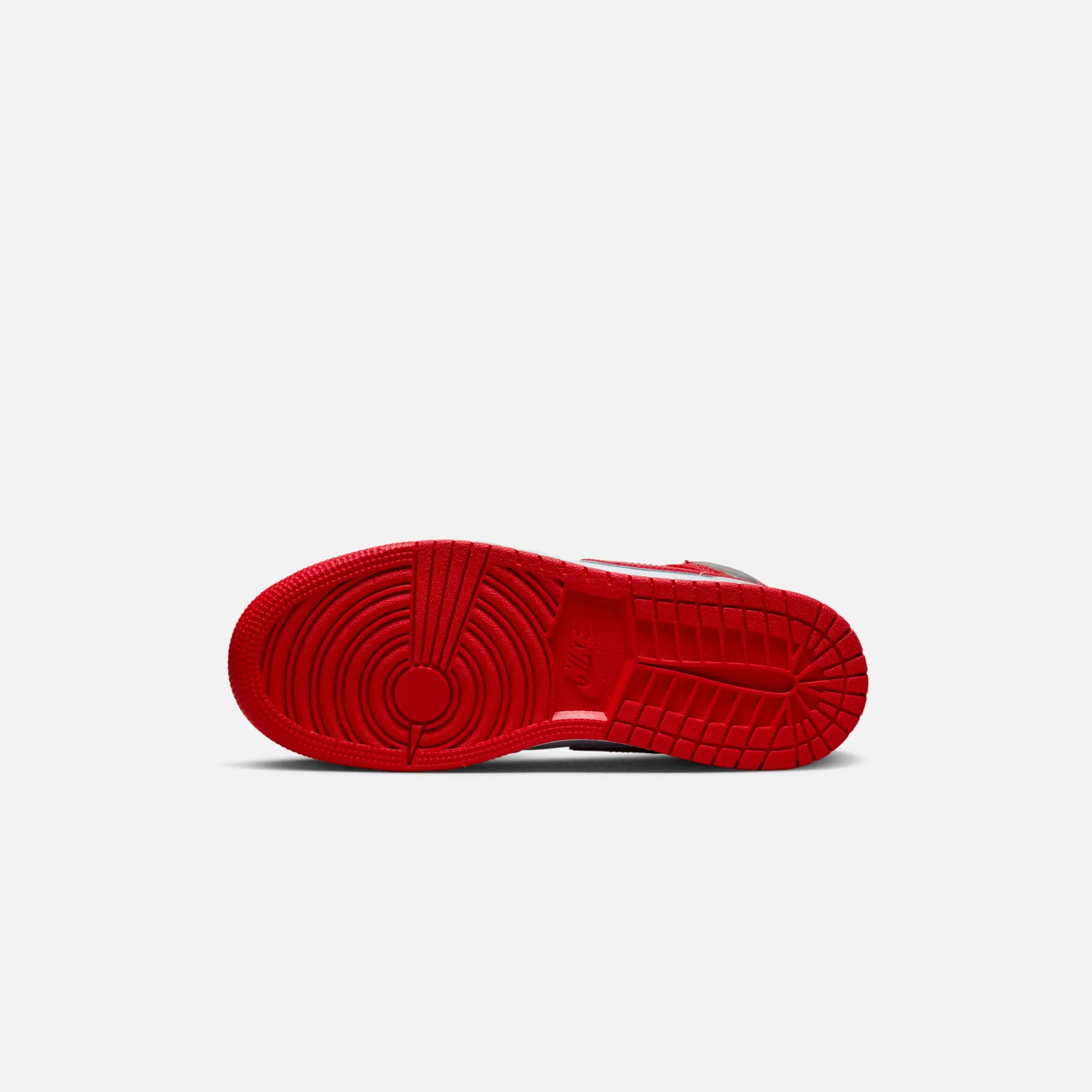 Outlet Jordan Nike Grade School Air1 Mid Ss White / University Red