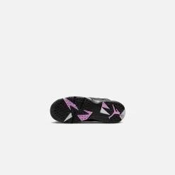Fashion Jordan Nike Grade School Air7 Retro Black / Purple / Fuschia
