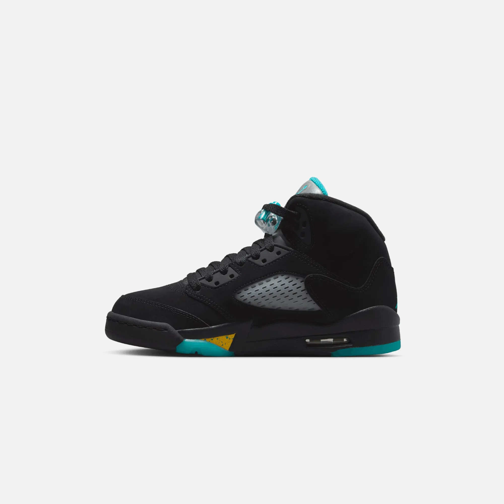 Flash Sale Jordan Nike Grade School Air5 Retro Black / Aquatone / Taxi