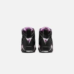 Cheap Jordan Nike Grade School Air7 Retro Black / Purple / Fuschia