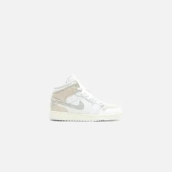 Best Jordan Nike Gs Air1 Mid Se Craft White / Light Orewood Brown / Tech Grey / Sail