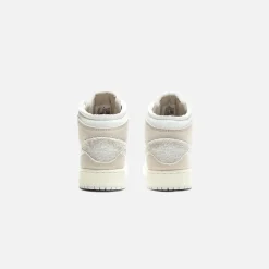 Best Jordan Nike Gs Air1 Mid Se Craft White / Light Orewood Brown / Tech Grey / Sail
