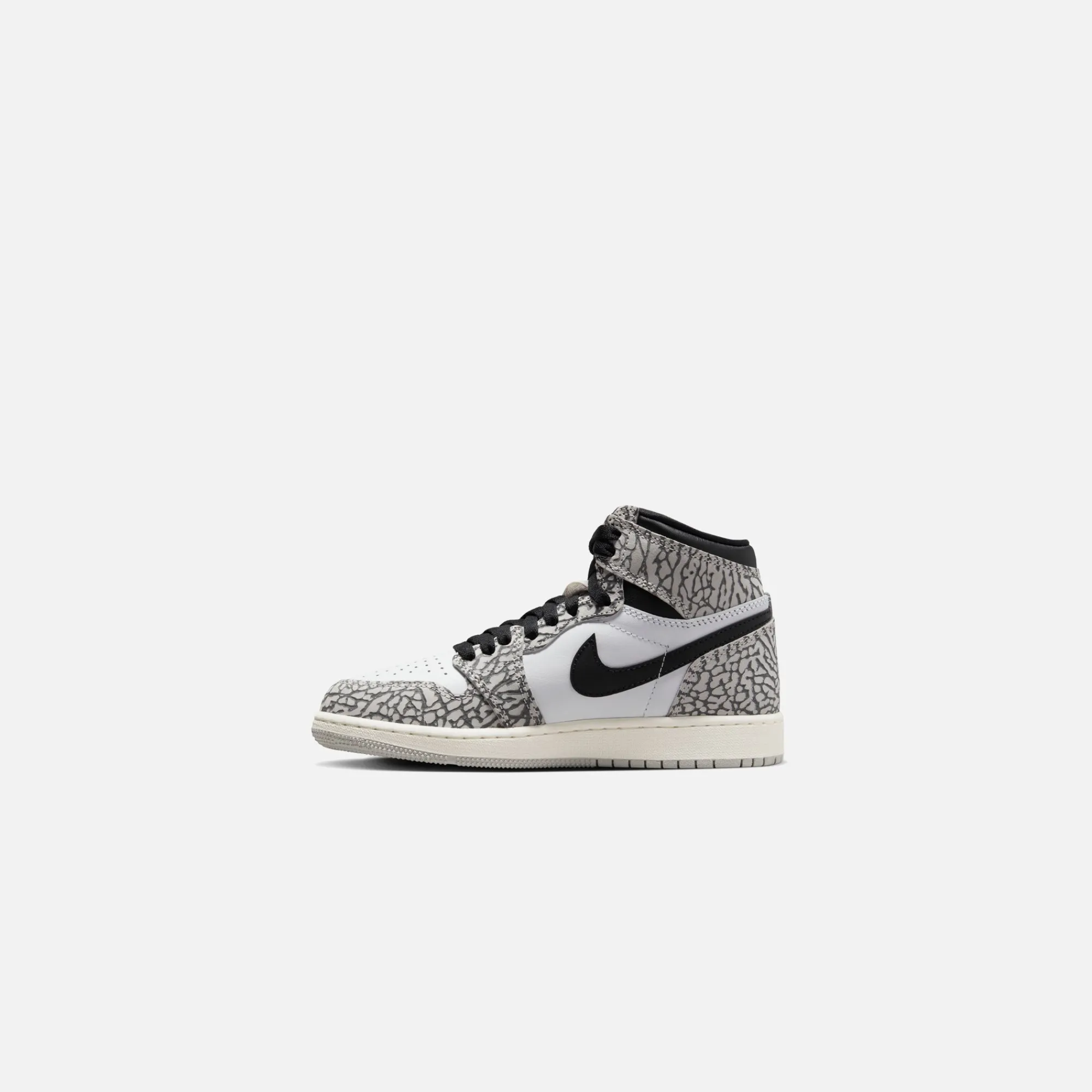 Outlet Jordan Nike Gs Air1 Retro High Og Tech Grey / Muslin / Black