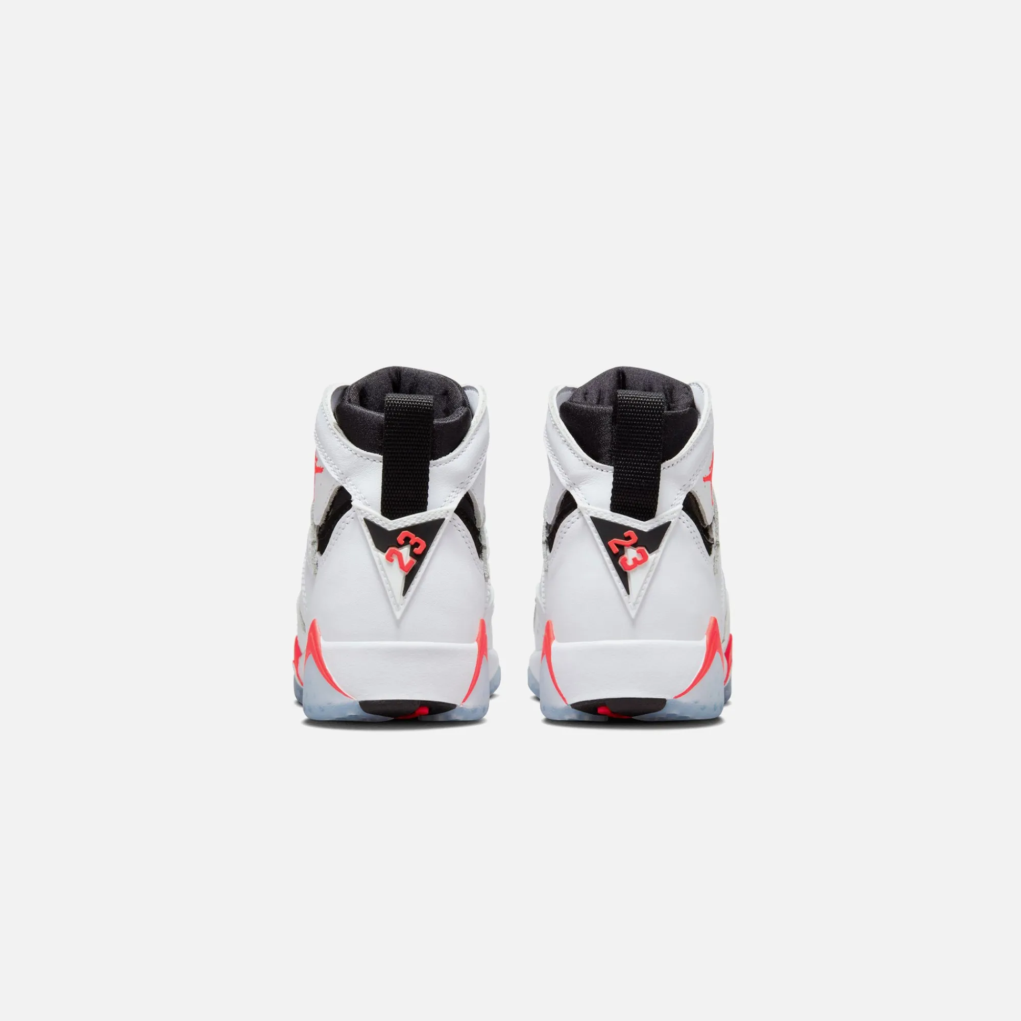 Cheap Jordan Nike Gs Air7 Retro Infrared White / Black / Crimson