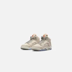Store Jordan Nike Gs Air5 Se Light Orewood Brown / Safety Orange