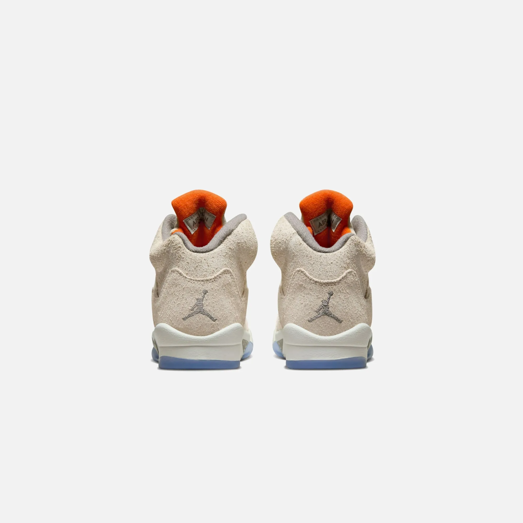 Hot Jordan Nike Gs Air5 Se Light Orewood Brown / Safety Orange