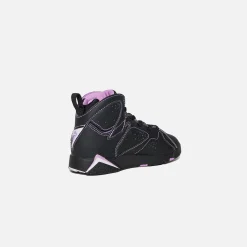 Flash Sale Jordan Nike Pre-School Air7 Retro Black / Purple / Fuschia