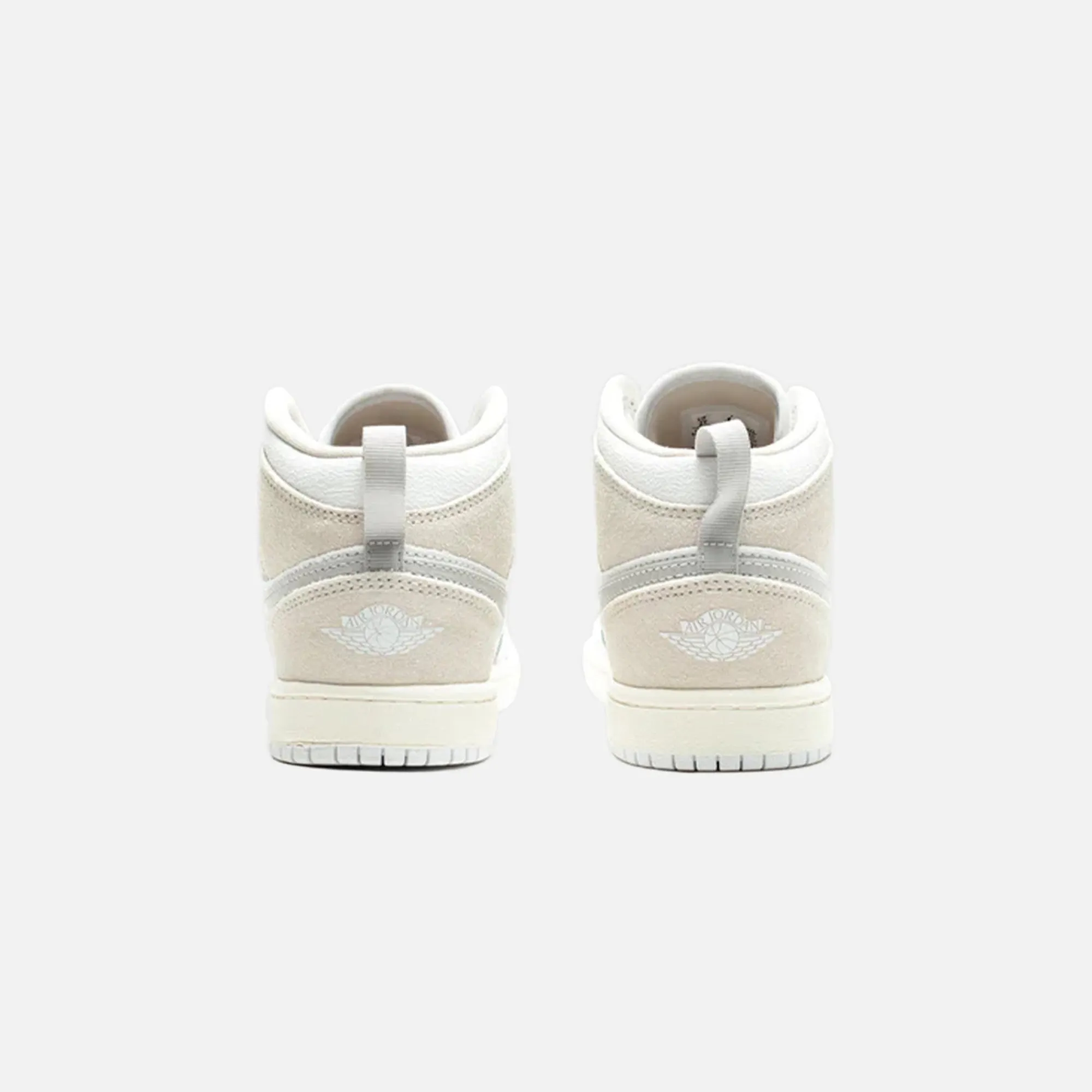 Hot Jordan Nike Ps Air1 Mid Se Craft White / Light Orewood Brown / Tech Grey / Sail