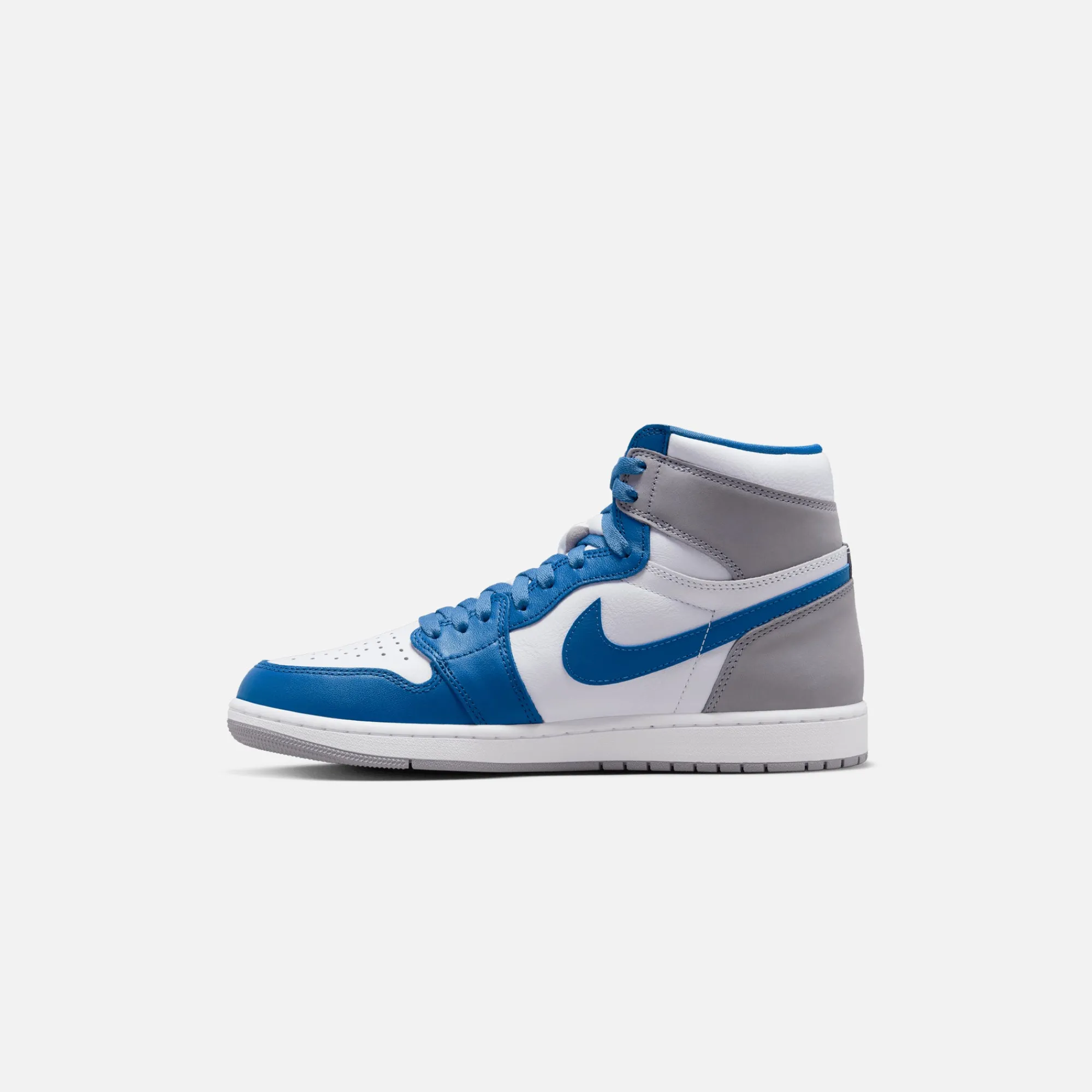 Best Jordan Nike1 Retro High Og True Blue / White / Cement Grey