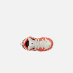 Discount Jordan Nike Toddler Air1 Mid Se Team Orange / Black / Sail / White
