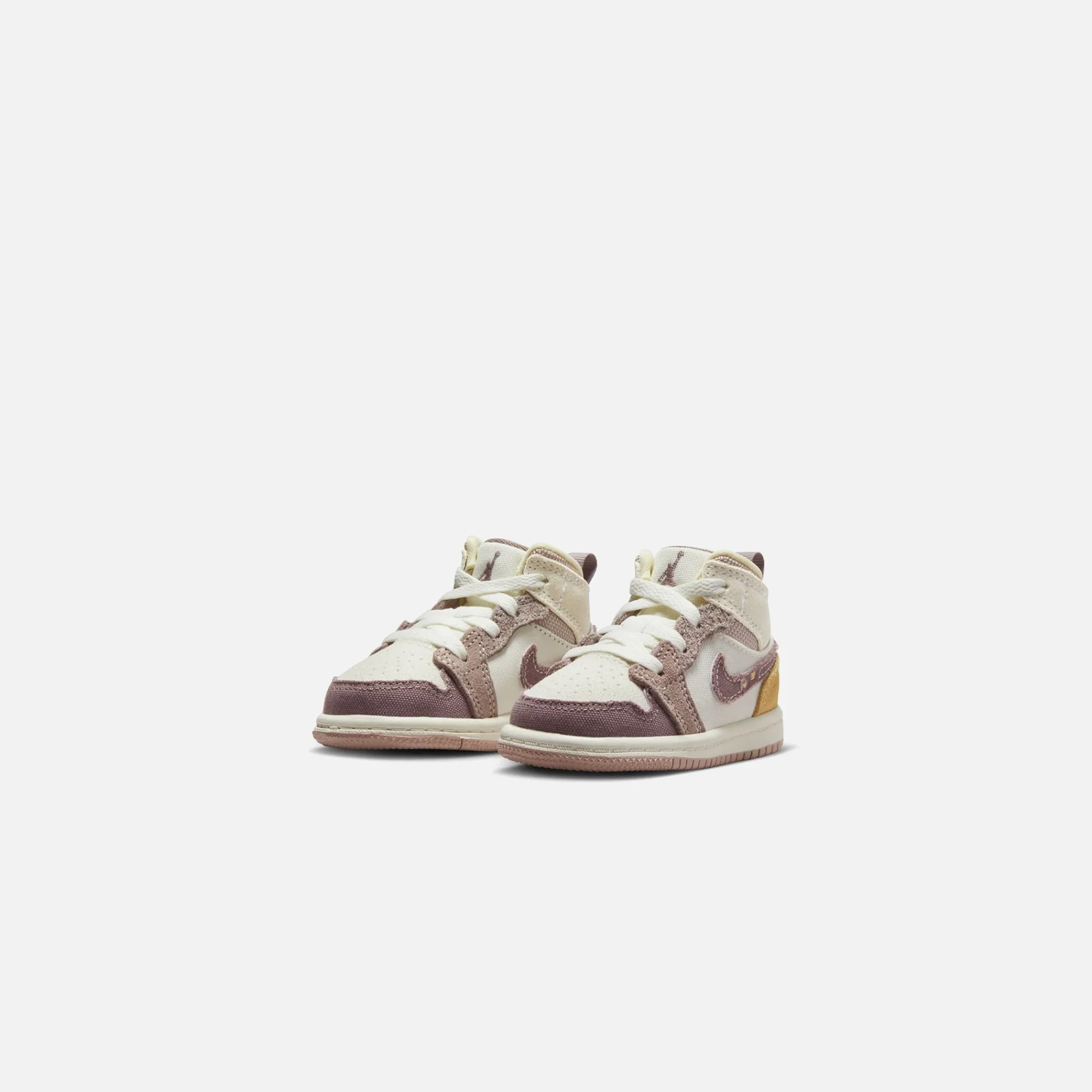 New Jordan Nike Toddler Air1 Mid Se Craft Sail / Taupe Haze / Fossil Stone