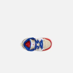 Hot Jordan Nike Toddler Air1 Mid Ss Muslin / Chile Red / Black / White