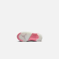Sale Jordan Nike Toddler Air5 Retro Low White / Coral Chalk / Desert Berry / Black