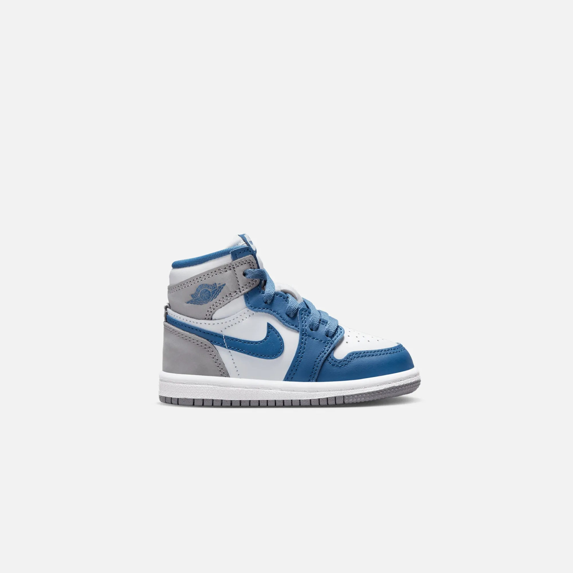 New Jordan Nike Toddler1 Retro High Og True Blue / White / Cement Grey