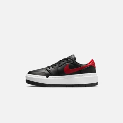 Best Jordan Nike Wmns Air1 Elevate Low Black / Gym Red / White