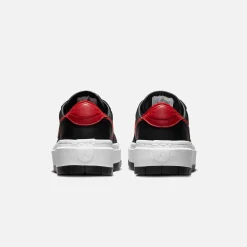Best Jordan Nike Wmns Air1 Elevate Low Black / Gym Red / White
