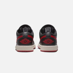 Online Jordan Nike Wmns Air1 Low Black / Gym Red / Sail