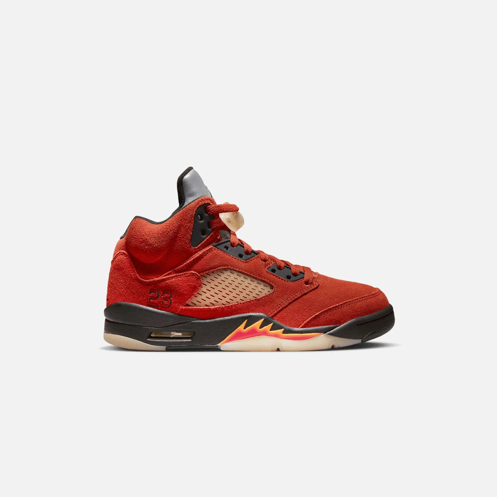 Shop Jordan Nike Wmns Air5 Retro Martian Sunrise / Black / Fire Red