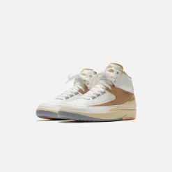 Shop Jordan Nike Wmns Air2 Retro Sail / Desert / Sunset Haze / Muslin