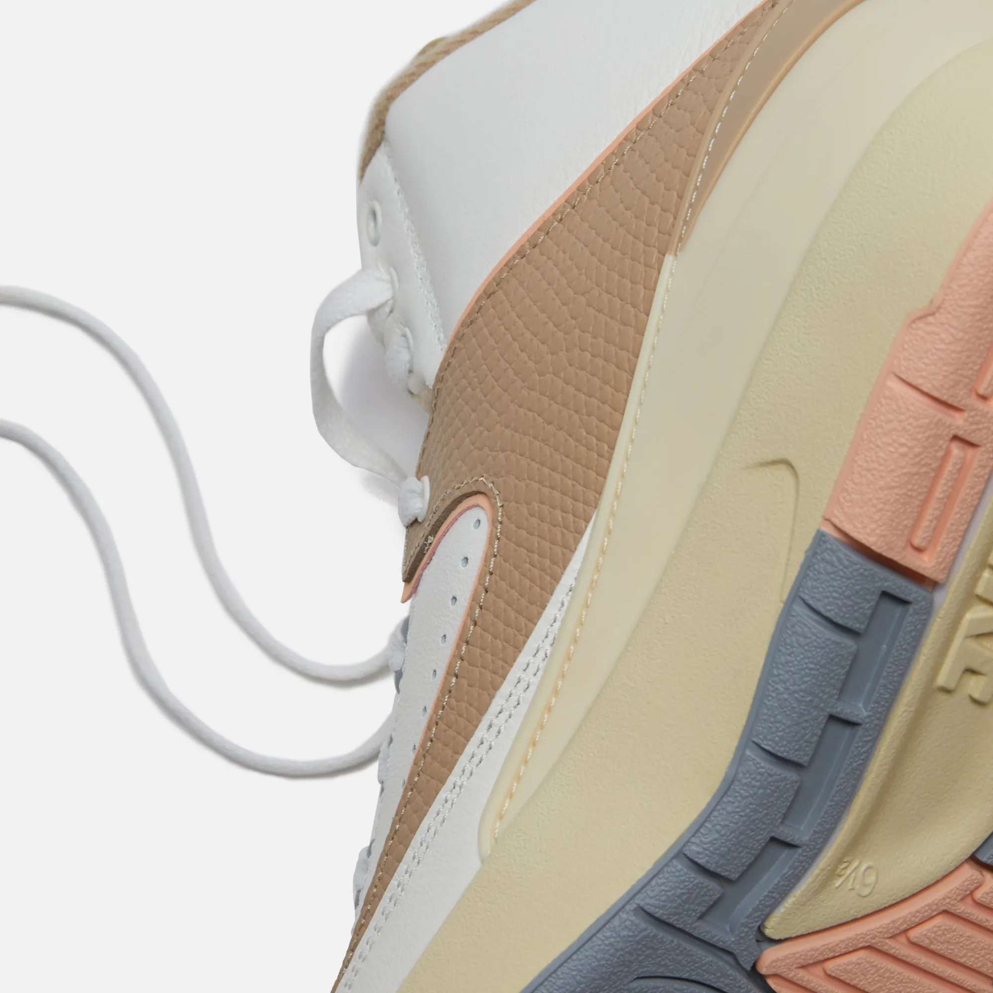 Shop Jordan Nike Wmns Air2 Retro Sail / Desert / Sunset Haze / Muslin