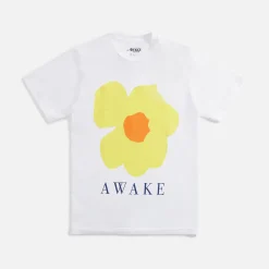 Clearance Awake Ny Floral Printed Tee White