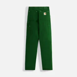 Shop Awake Ny X Carhartt Wip Double Knee Pant Dark Green