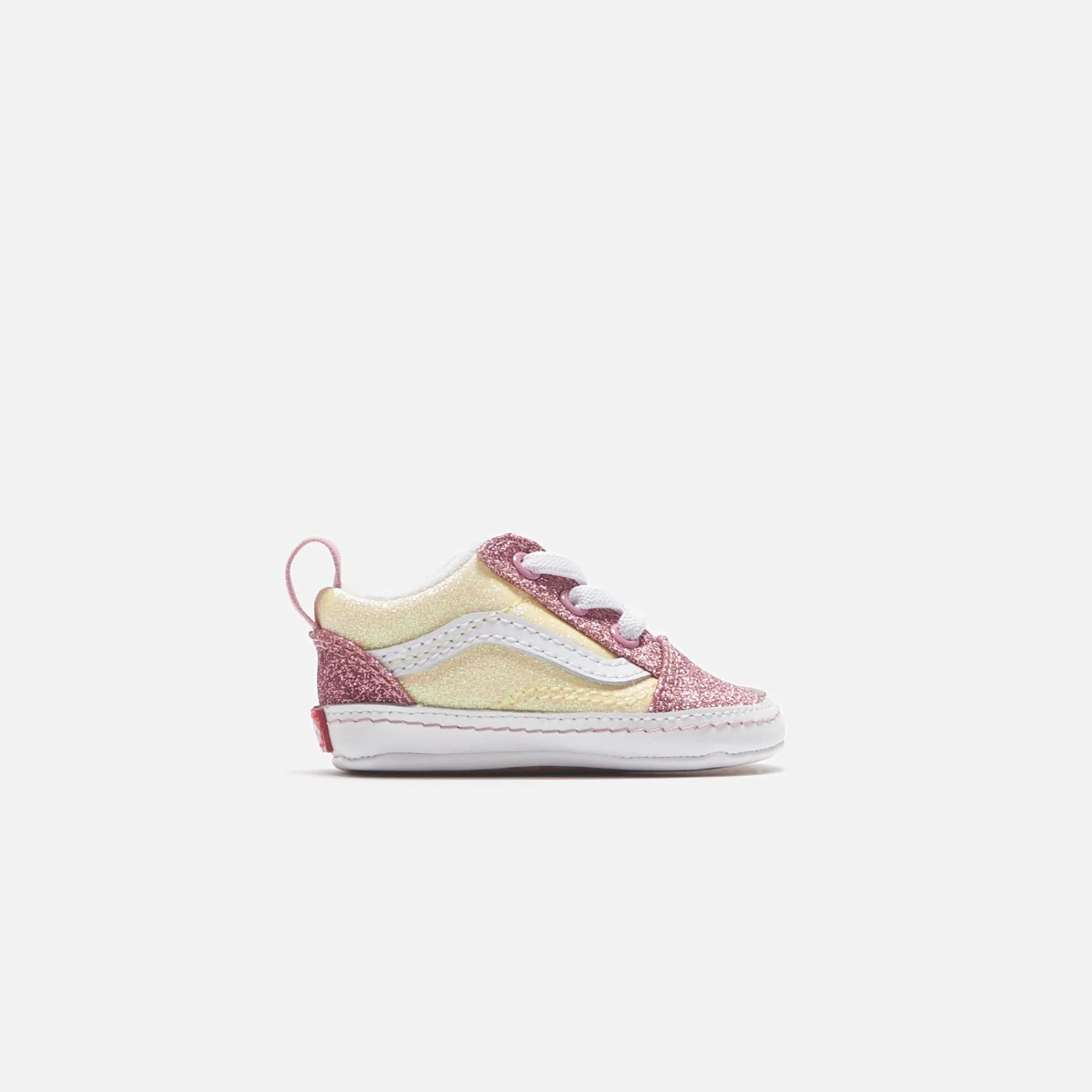Flash Sale Vans Old Skool Crib Glitter Two Tone Yellow / Pink