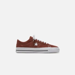 Clearance Converse One Star Pro Red Oak / White / Black