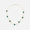 Sale VEERT Onyx Freshwater Pearl Necklace Green