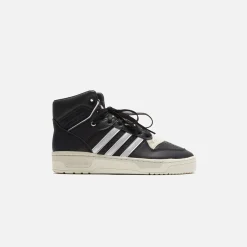 Discount adidas Original Rivalry High Consortium – Core Black / Silver Metallic / Grey One