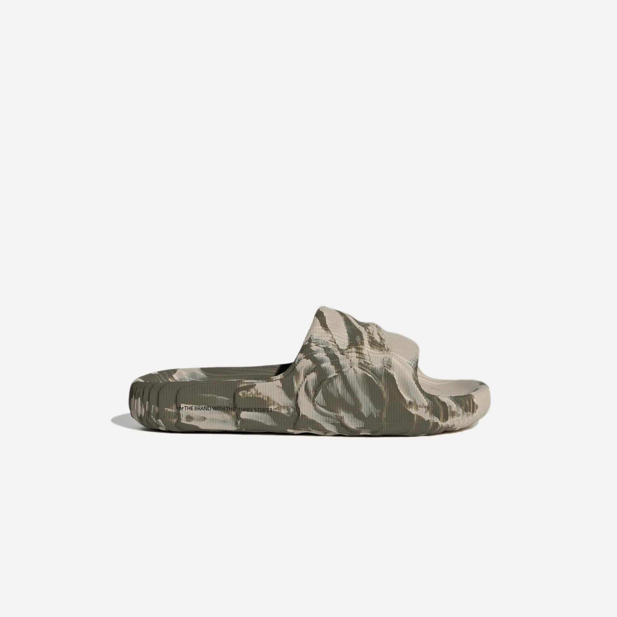 New adidas Originals Adilette 22 Crystal White / Bright Blue